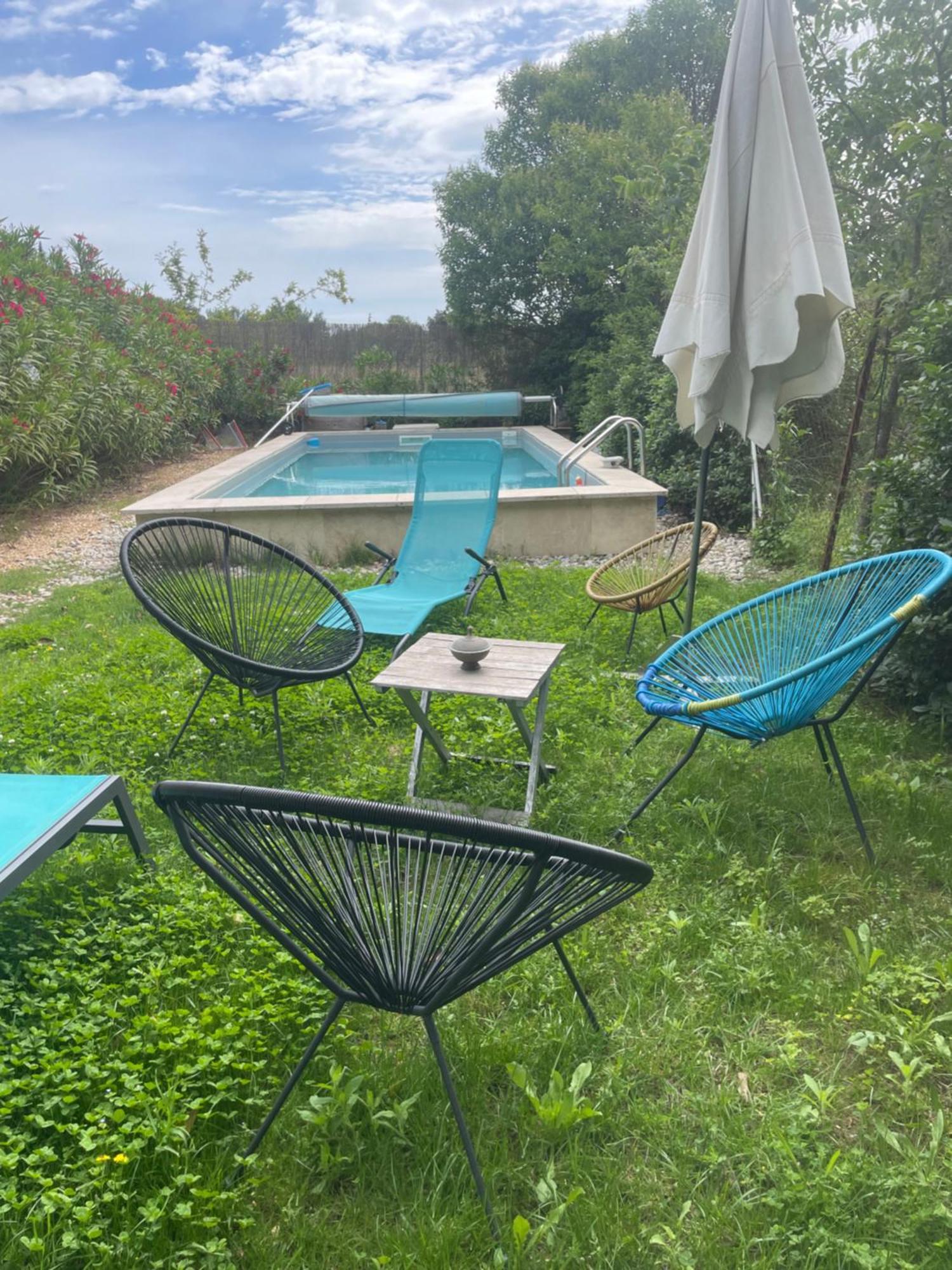 Studio Havre De Paix Au Pont Du Gard Piscine Et Jacuzzi Chez Valerie Payre Vers Pont du Gard Εξωτερικό φωτογραφία